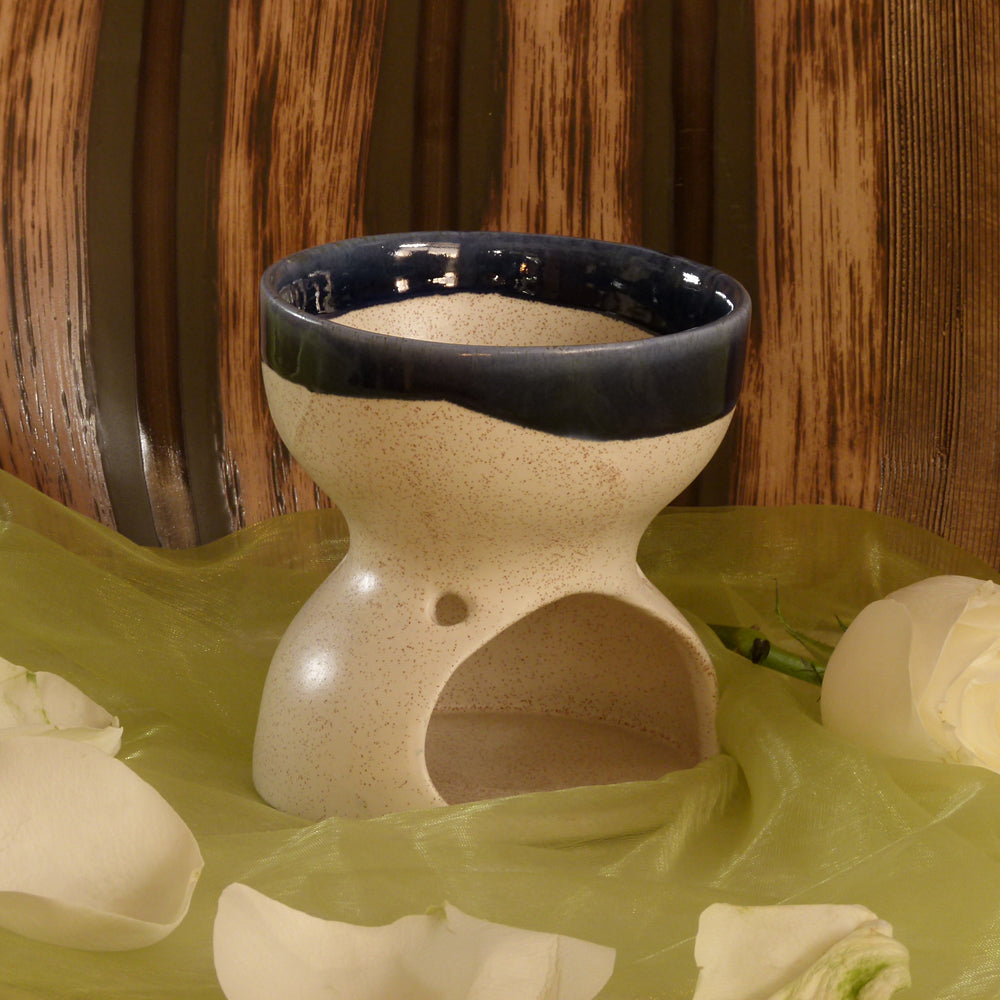 Keramik Duftlampe grosser Kelch