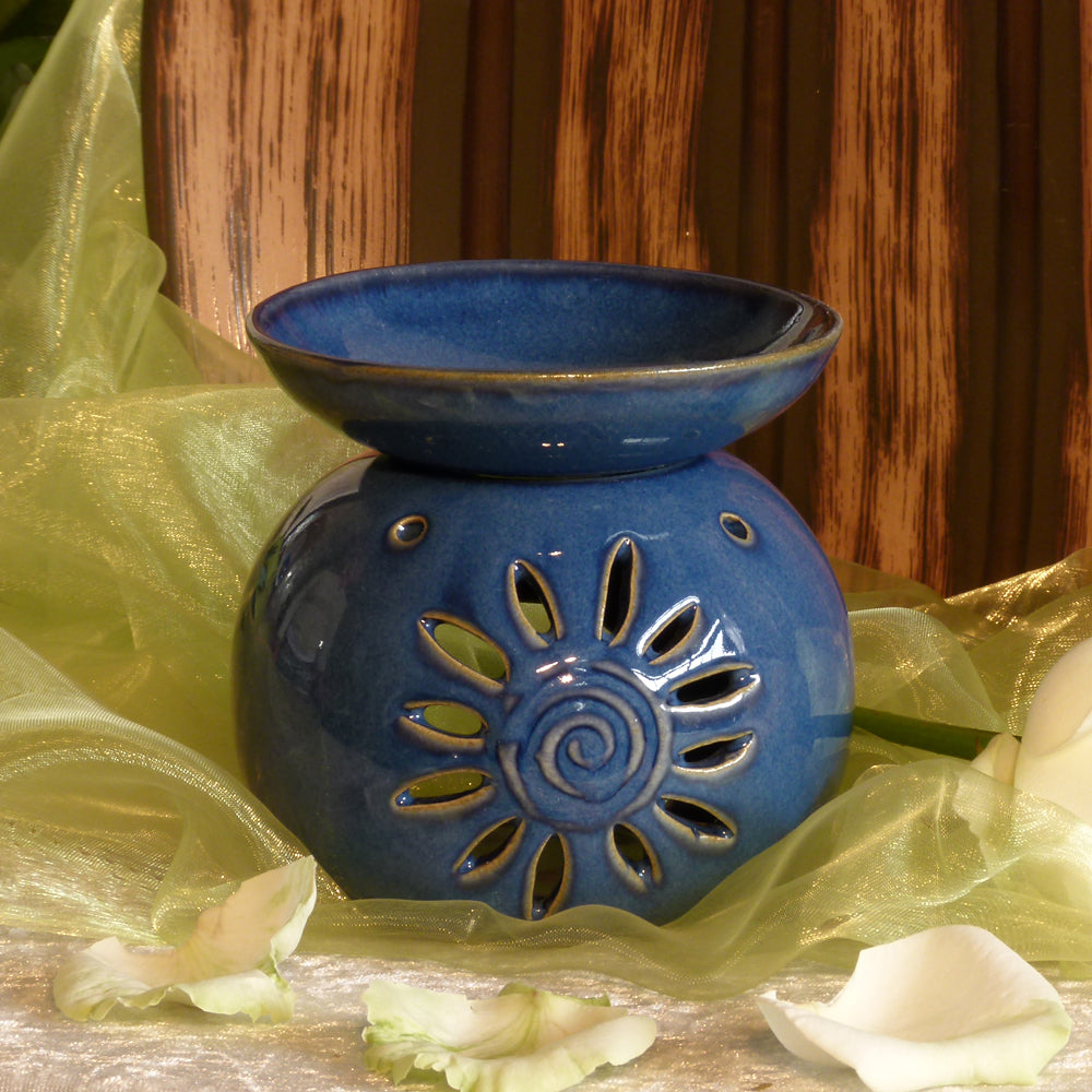 Keramik Duftlampe rund