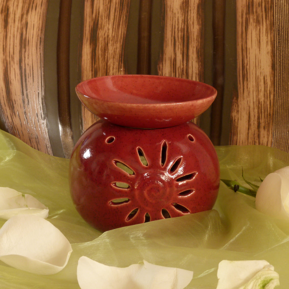 Keramik Duftlampe rund