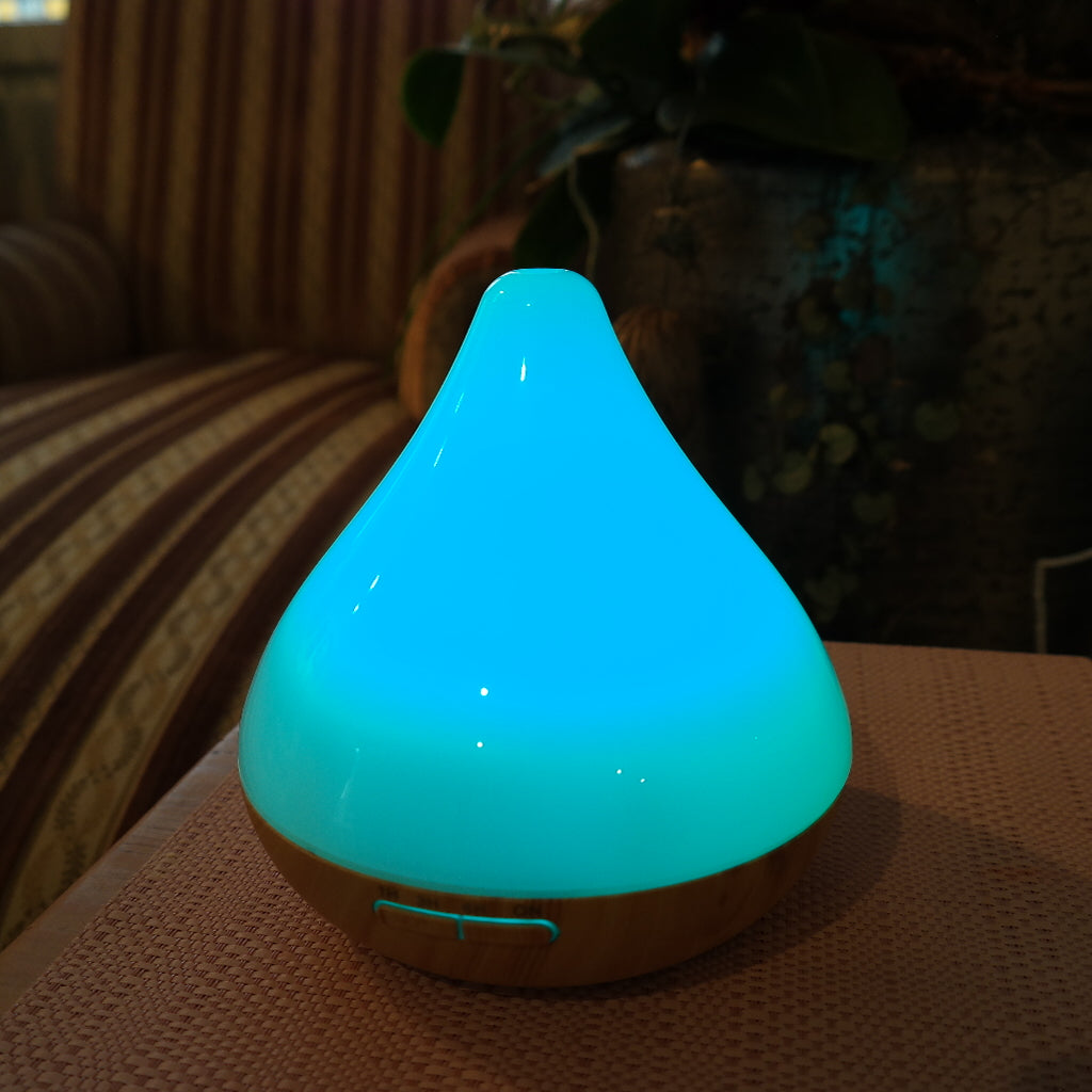 Aroma Diffuser Vulkano Holz hell unten