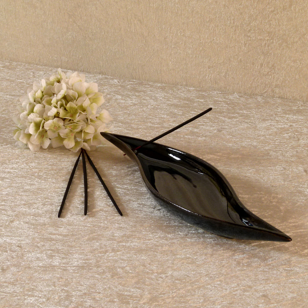 Stäbchenhalter Keramik geschwungen