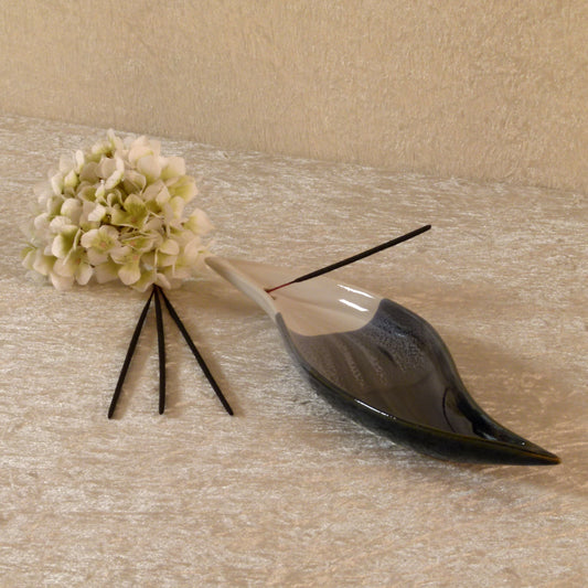 Stäbchenhalter Keramik geschwungen