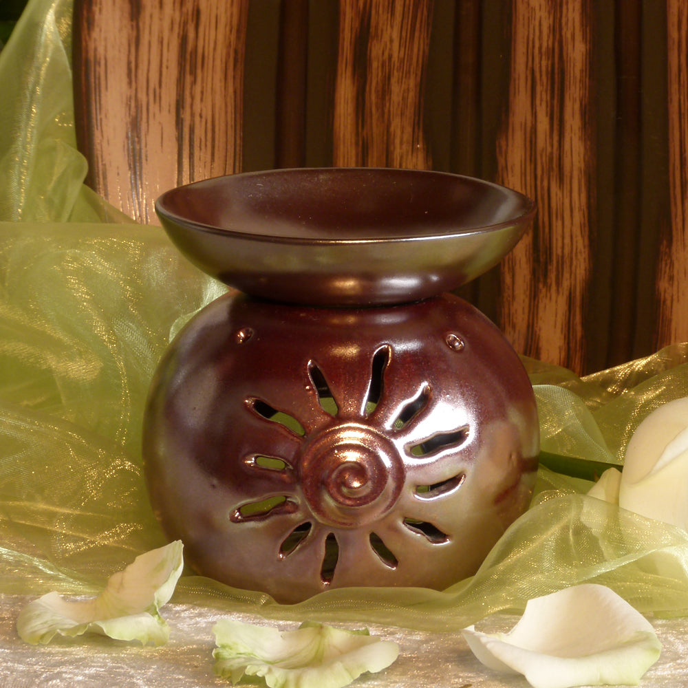 Keramik Duftlampe rund