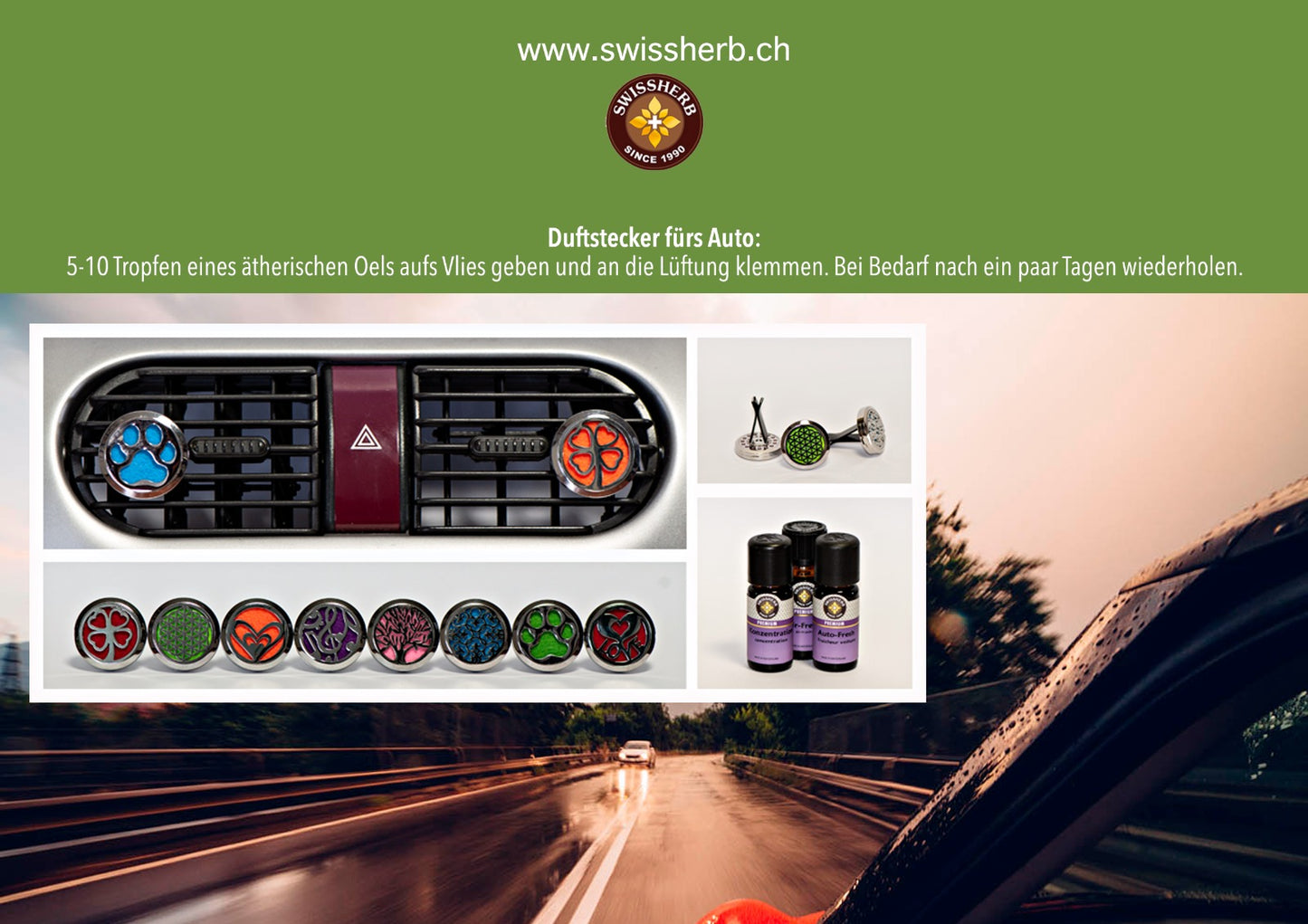 Duftstecker fürs Auto. -Lebensbaum